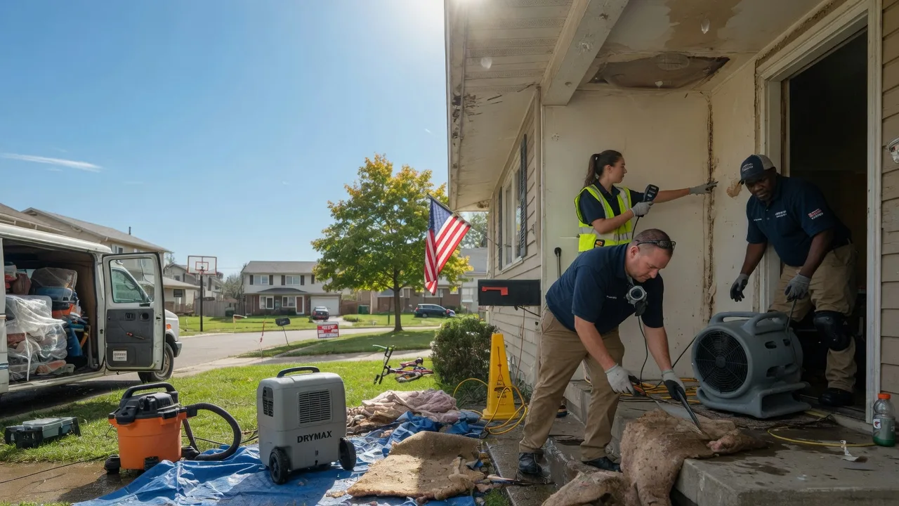 Water Damage Restoration in Independence, KS near me